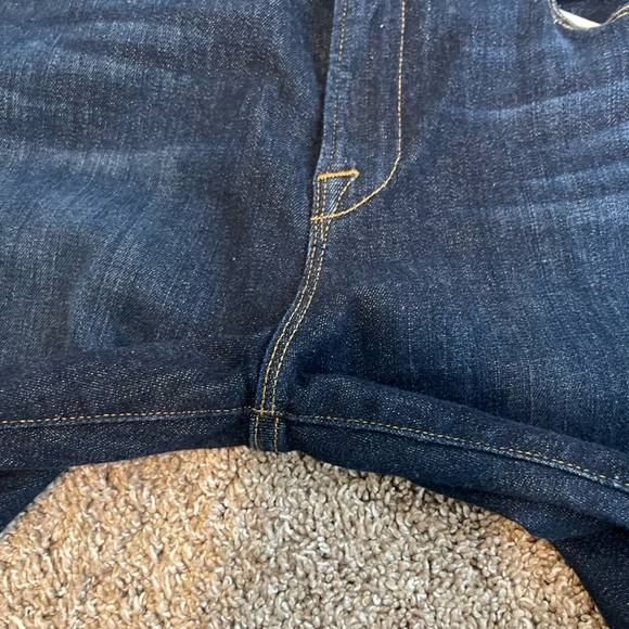 Frame Dark Wash Le High Flare Jeans 31 Sutherland EUC Modern Denim Blue Spring - Picture 5 of 12